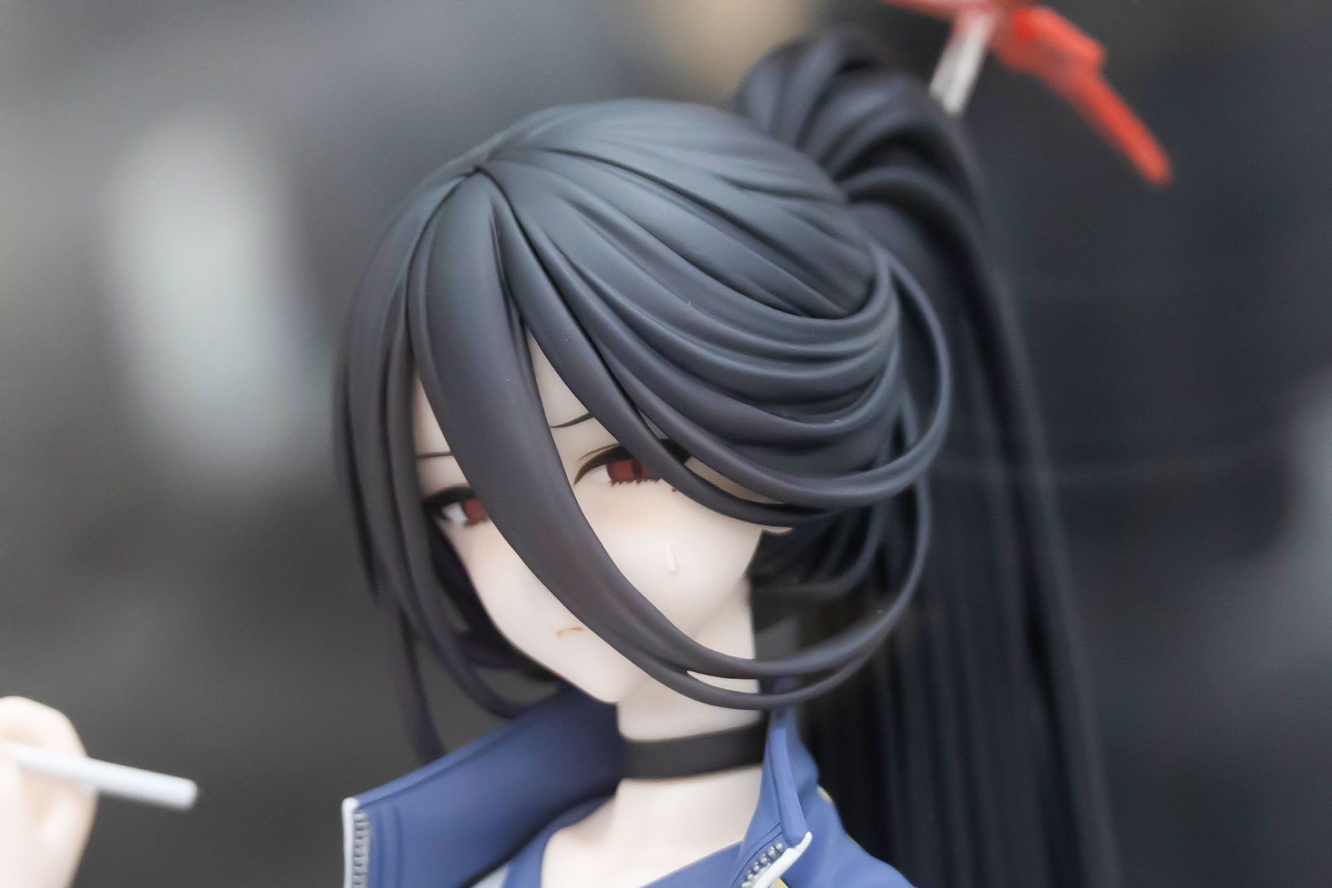 写真ではわかりにくいかもしれないが、頬の辺りの汗もバッチリと再現されている