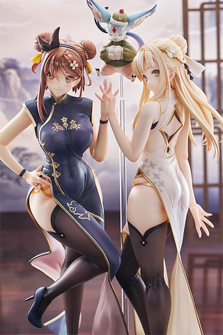 ◇未開封品◇ ライザのアトリエ2 ライザ＆クラウディア チャイナドレスVer. ライザのアトリエ2」より、ライザとクラウディアのチャイナ