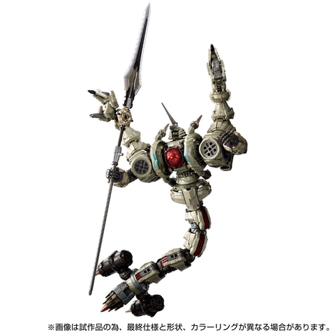 ダイアクロン」より可動フィギュア「DA-106 ワルダレギオン＜ガイスト