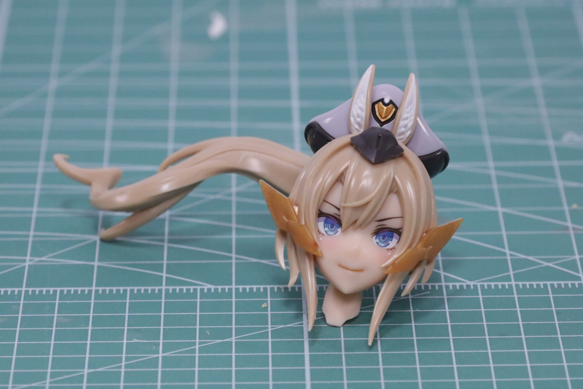 「ノーマルモード」の頭部パーツとパーツを差し替えることで「ウィライズモード」に