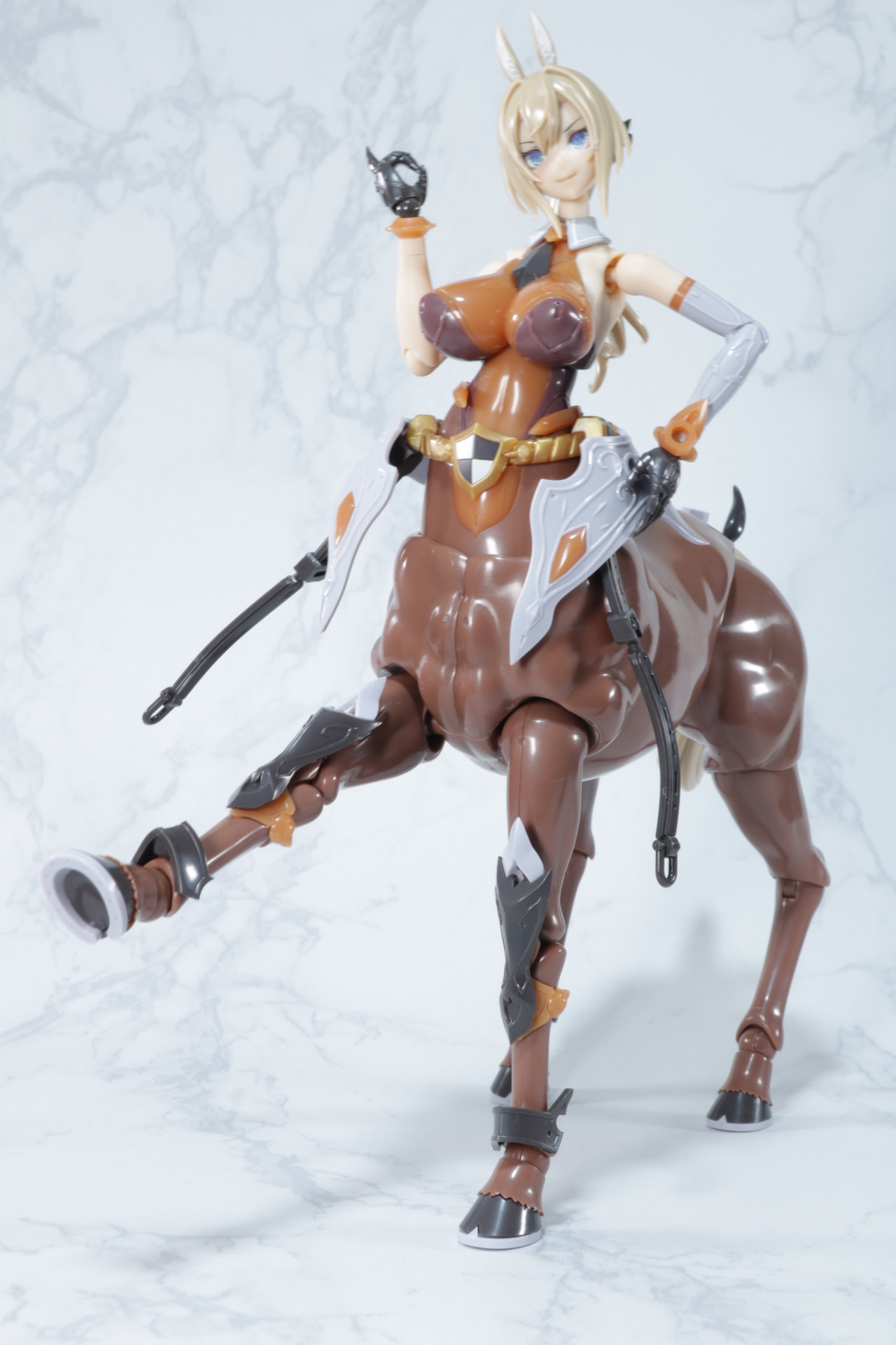 上機嫌にステップする雰囲気も表現できる