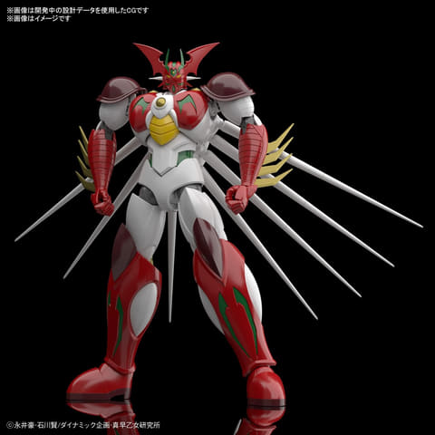 ゲッターロボ アーク」の主役機「ゲッターアーク」のプラモデルが