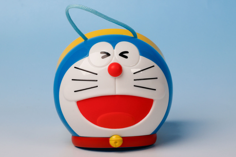 ドラえもんの笑顔がかわいらしい