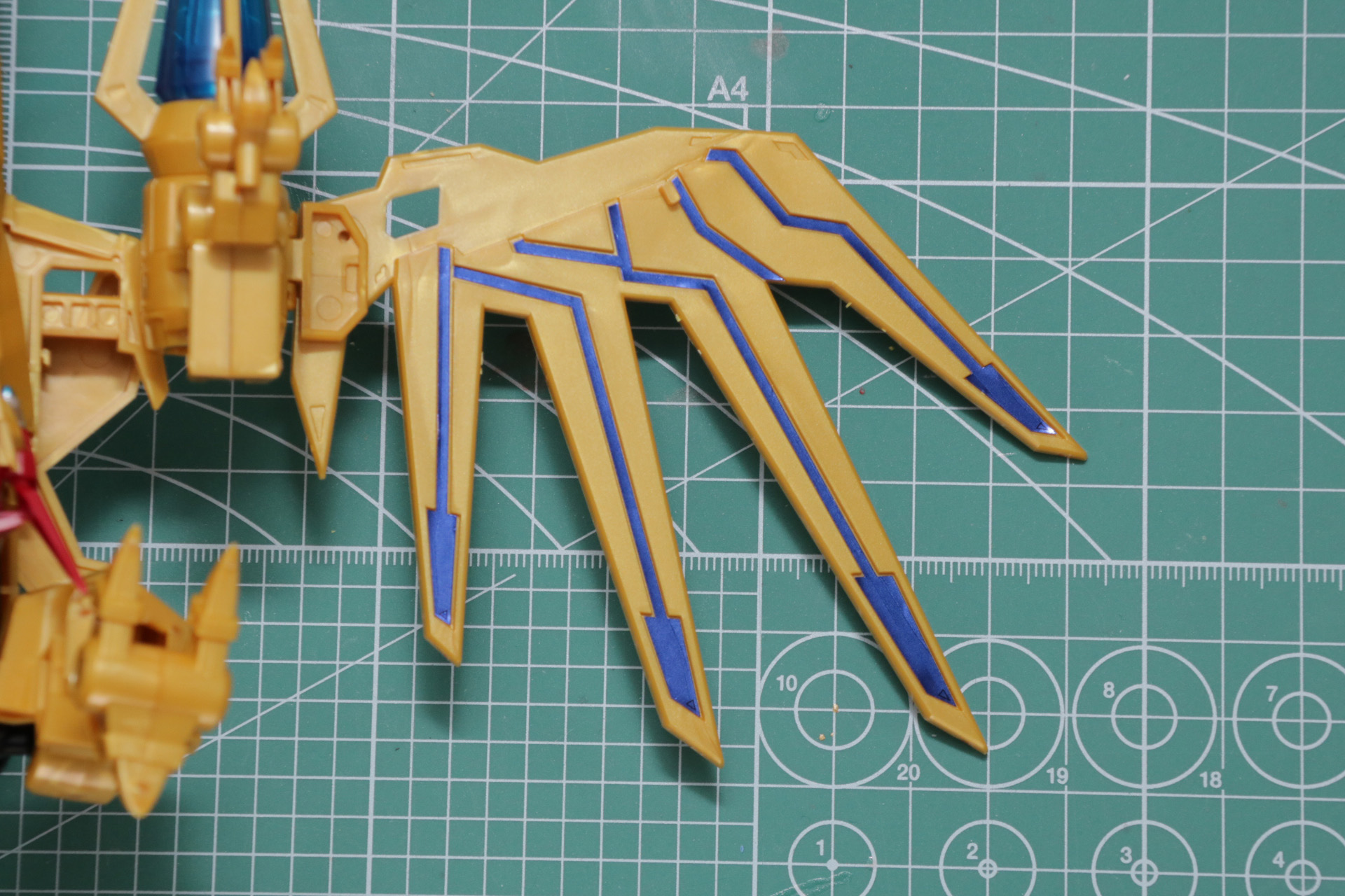 内側にもシールを貼る