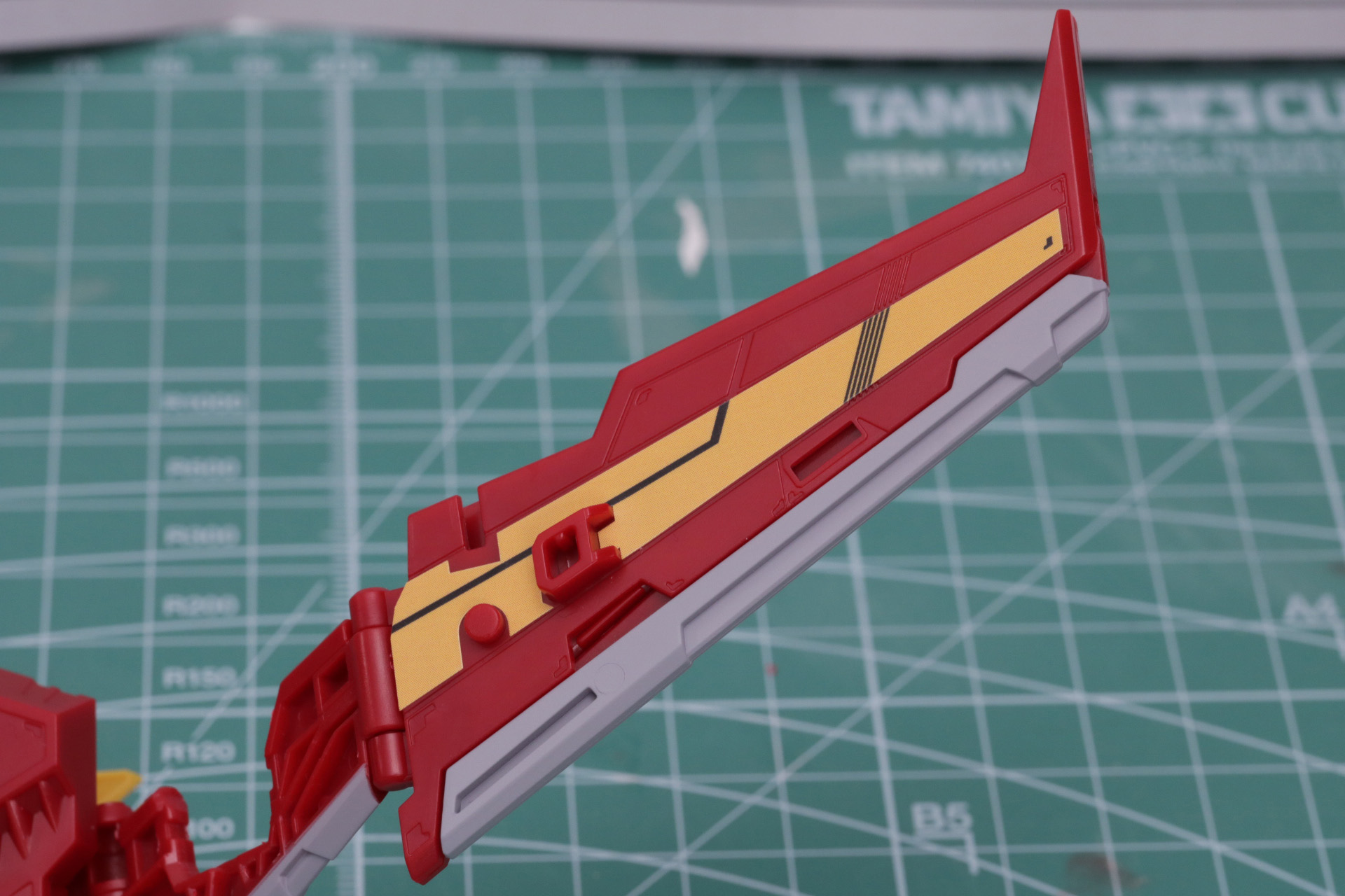 裏面は黄色のシールを使用