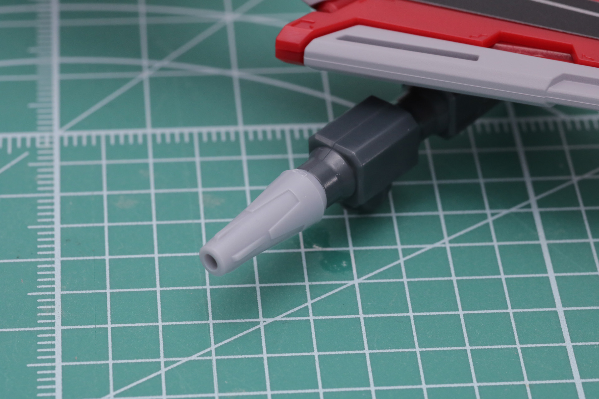 キャノンの砲身にシールを貼って色分け