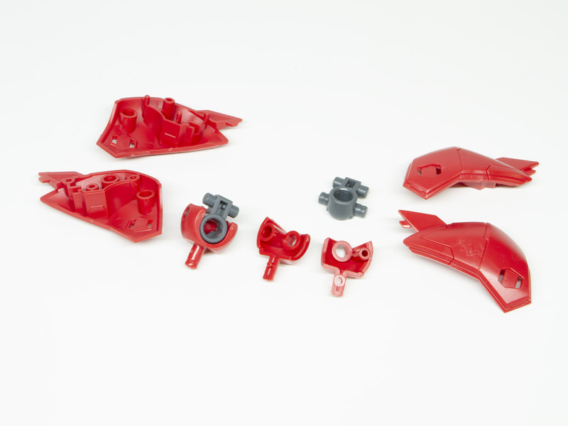 左右どちらも同じ関節なので、まとめて組んでしまおう