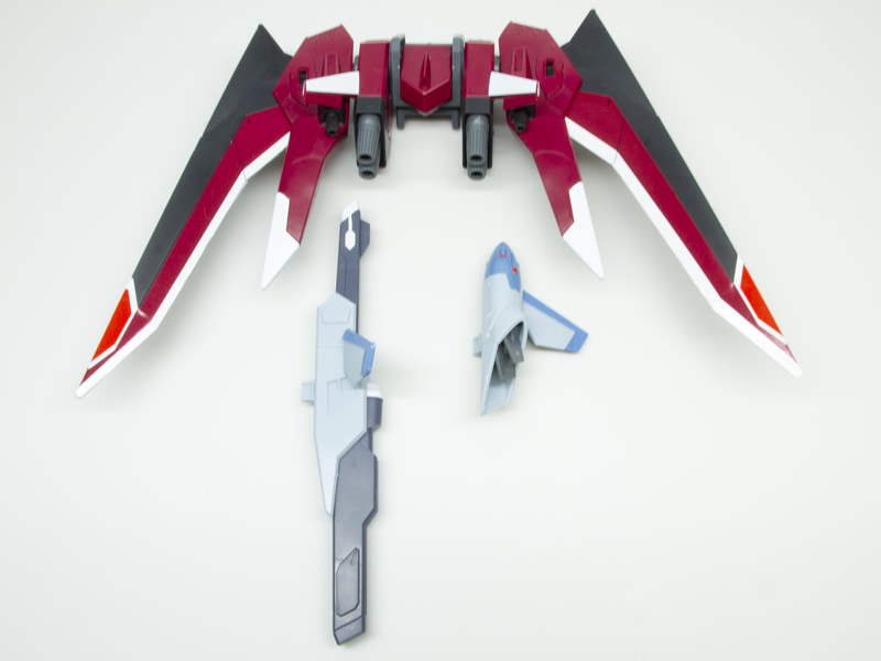 バックパックが完成。「ゲルググメナース」のシルエットを大きく変える、印象的な装備だ