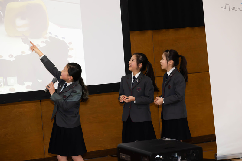 子供たちが自ら作品のプレゼンをするシーンも見られた