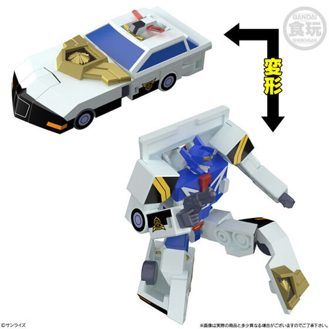 勇者警察ジェイデッカー」より「ジェイデッカー」が食玩