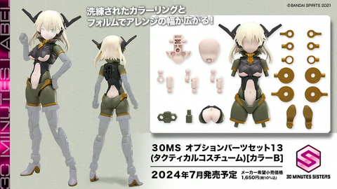 プラモデル「30MS」に新たなデザイナー参戦！「SAO」のBUNBUN氏