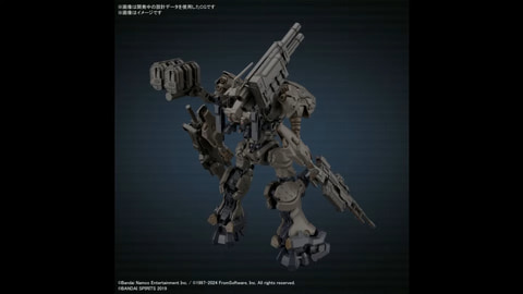 アーマード・コア6」よりAC「ナイトフォール」が「30MM」で