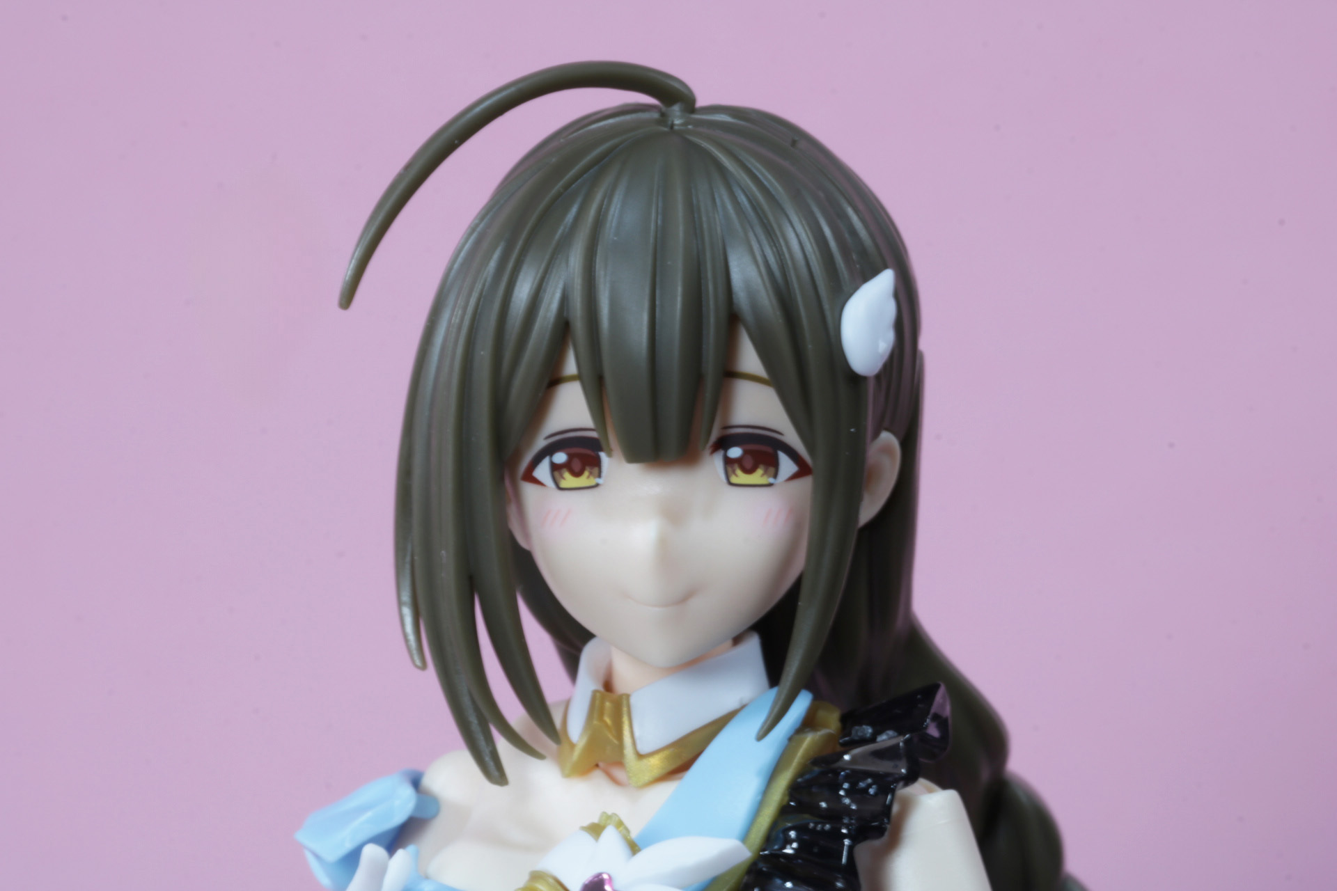 癒されるような温和な表情