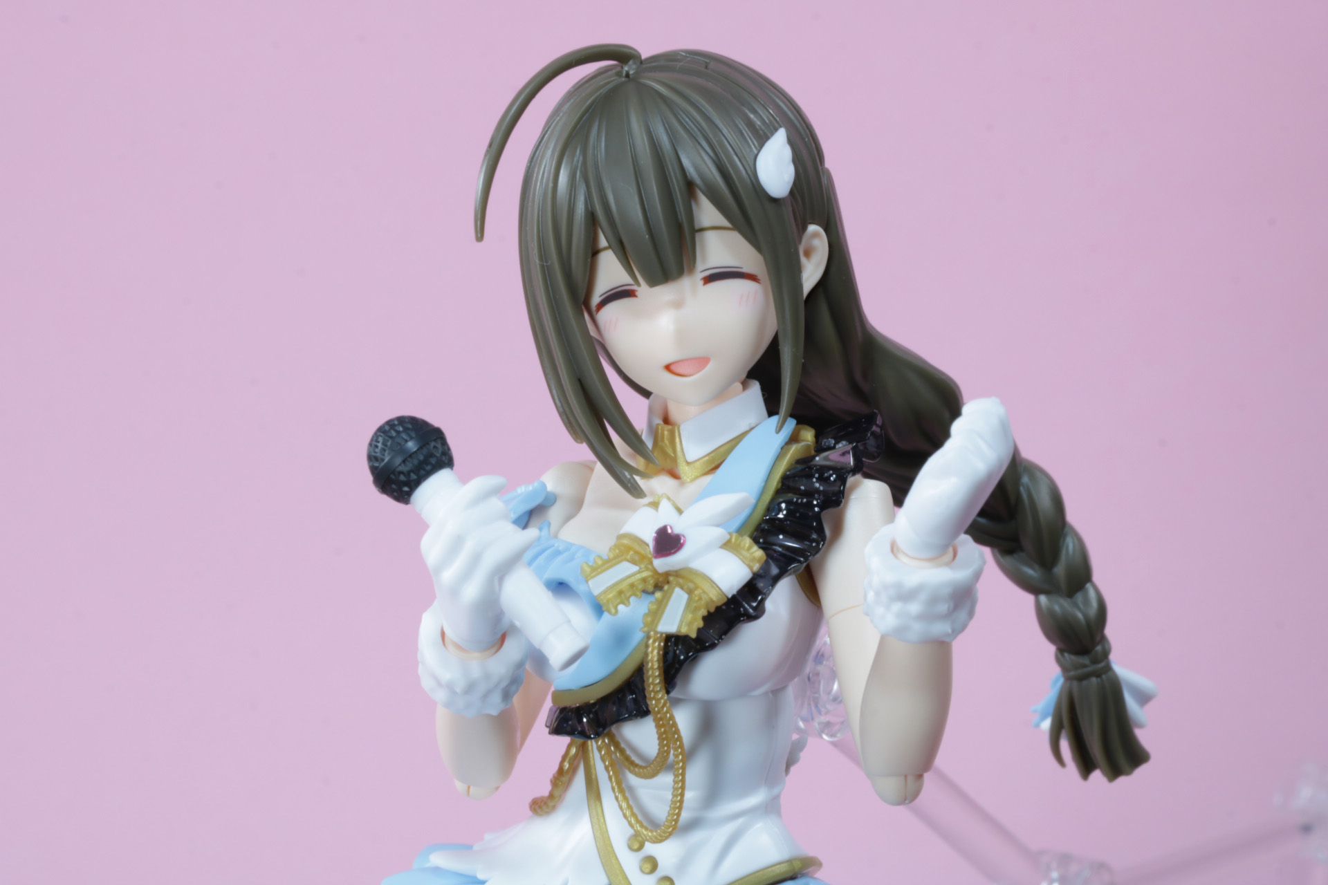 満面の笑顔は華やか