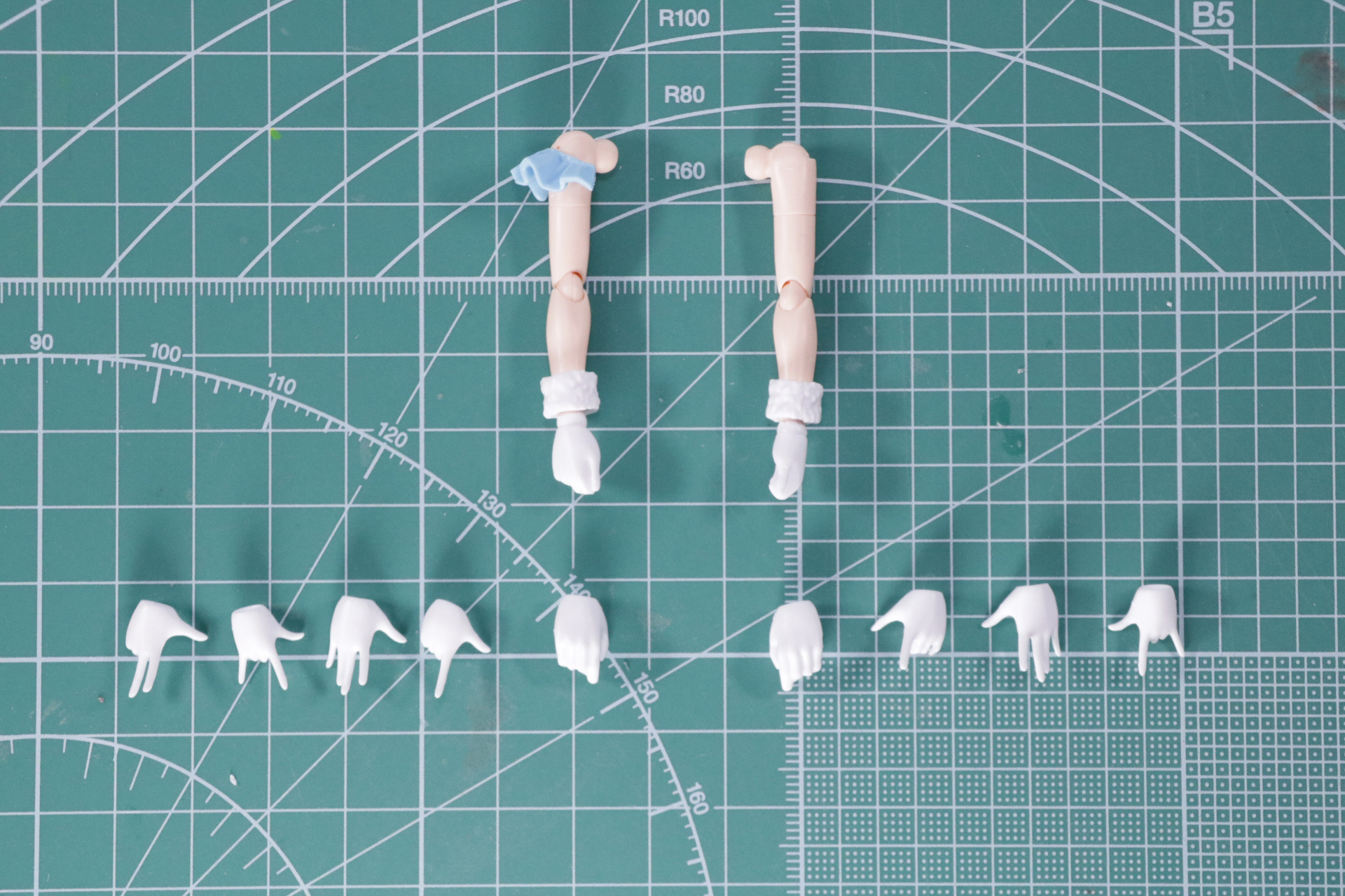 パーツ点数を控えつつ、見栄えもばっちりな構成