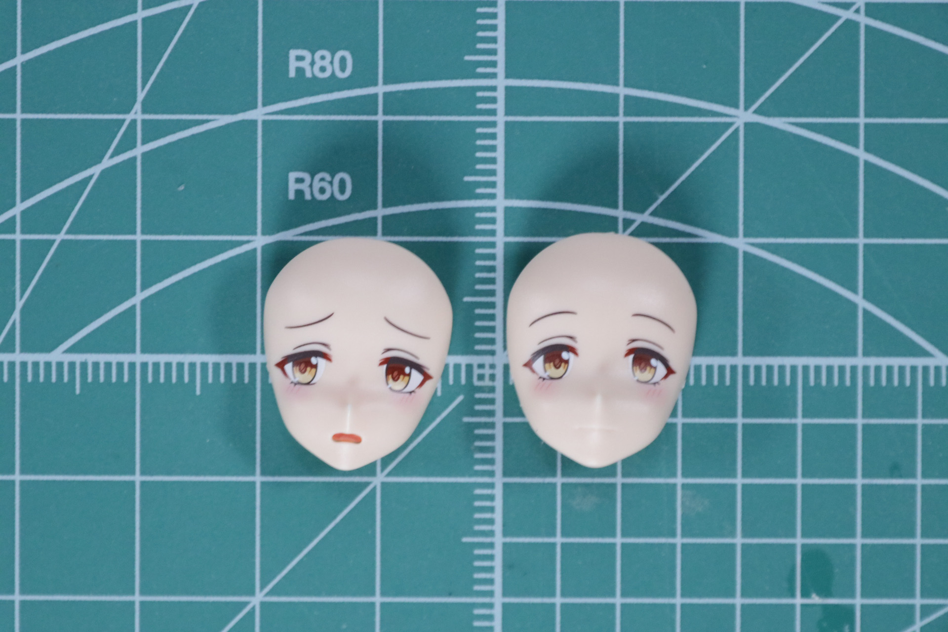 一見すると「30MS 大崎甘奈」と同じに見えるが、組み上げるとその違いがわかるパーツ構成となっている