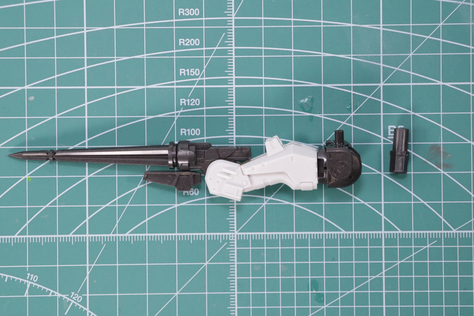 センサーホーンの組み立て