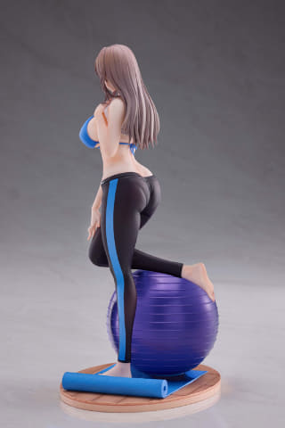 【新品未開封】トレーニング女子 葵 1/6 フィギュア 柔らかそうな豊満バストと引き締まったウエストにドキドキ！丸新