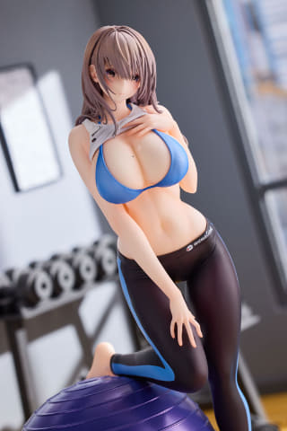 トレーニング女子 葵(あおい) 1/6 完成品 フィギュア MOMOROSER(モモローザー) 絵師・丸新氏のオリジナルキャラクター「トレーニング女子 葵