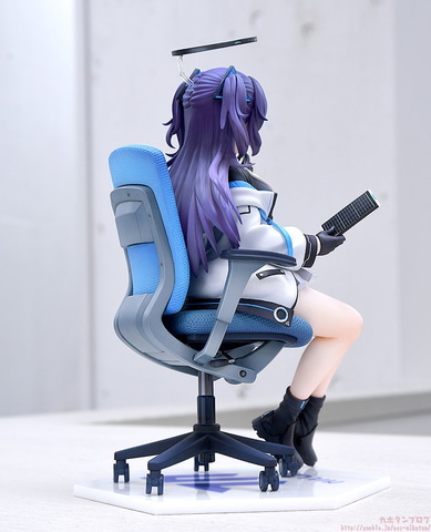 ブルアカ」ユウカが椅子に座るキュートな姿がフィギュア化。3月26日昼