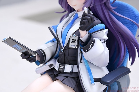 ブルアカ」ユウカが椅子に座るキュートな姿がフィギュア化。3月26日昼