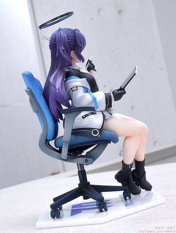 ブルアカ」ユウカが椅子に座るキュートな姿がフィギュア化。3月