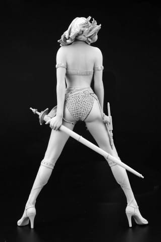 ハセガワ「生賴範義ビューティーズ No.1」1/12レジンキット完成品 ハセガワ、レジンキット「生賴範義ビューティーズ No.1」本日