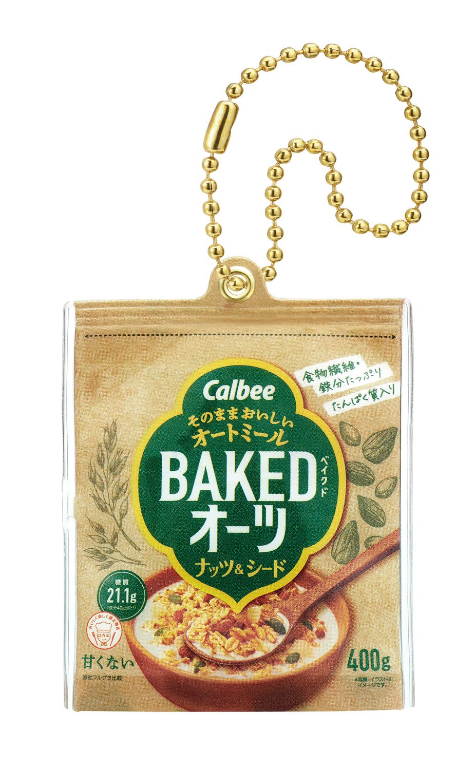 「ベイクドオーツ ナッツ&シード」