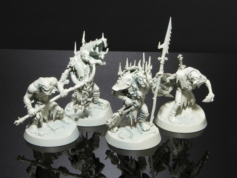 まずは「レイスボーン」のスプレーを全面に吹き付ける