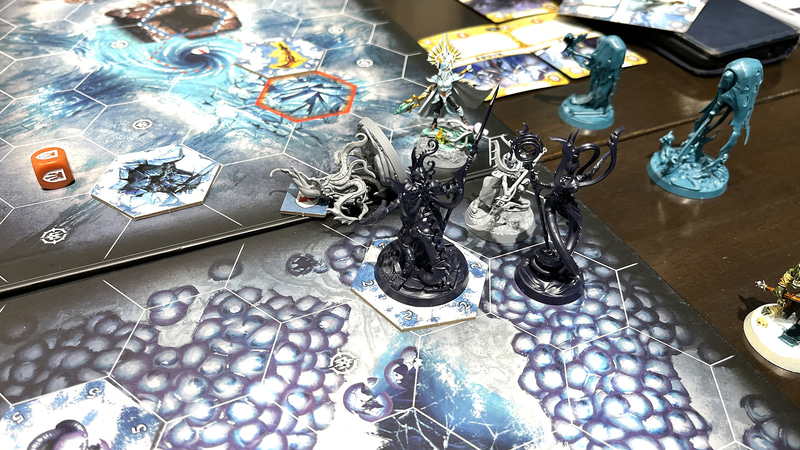 さらに追加の1発と仲間の援護で、「ダゴック」たちが苦戦した「セファニール」を倒した様子