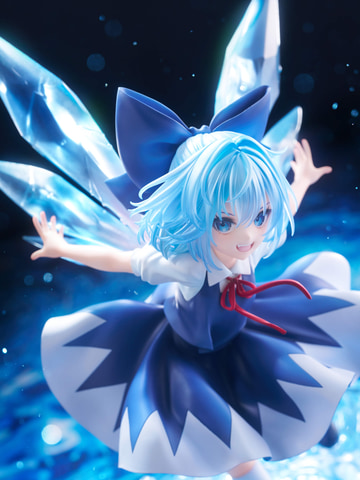 東方project チルノ 限定カラー 1/8スケールフィギュア交渉可 東方Project」人気キャラのひとり「チルノ」がイラストレーター