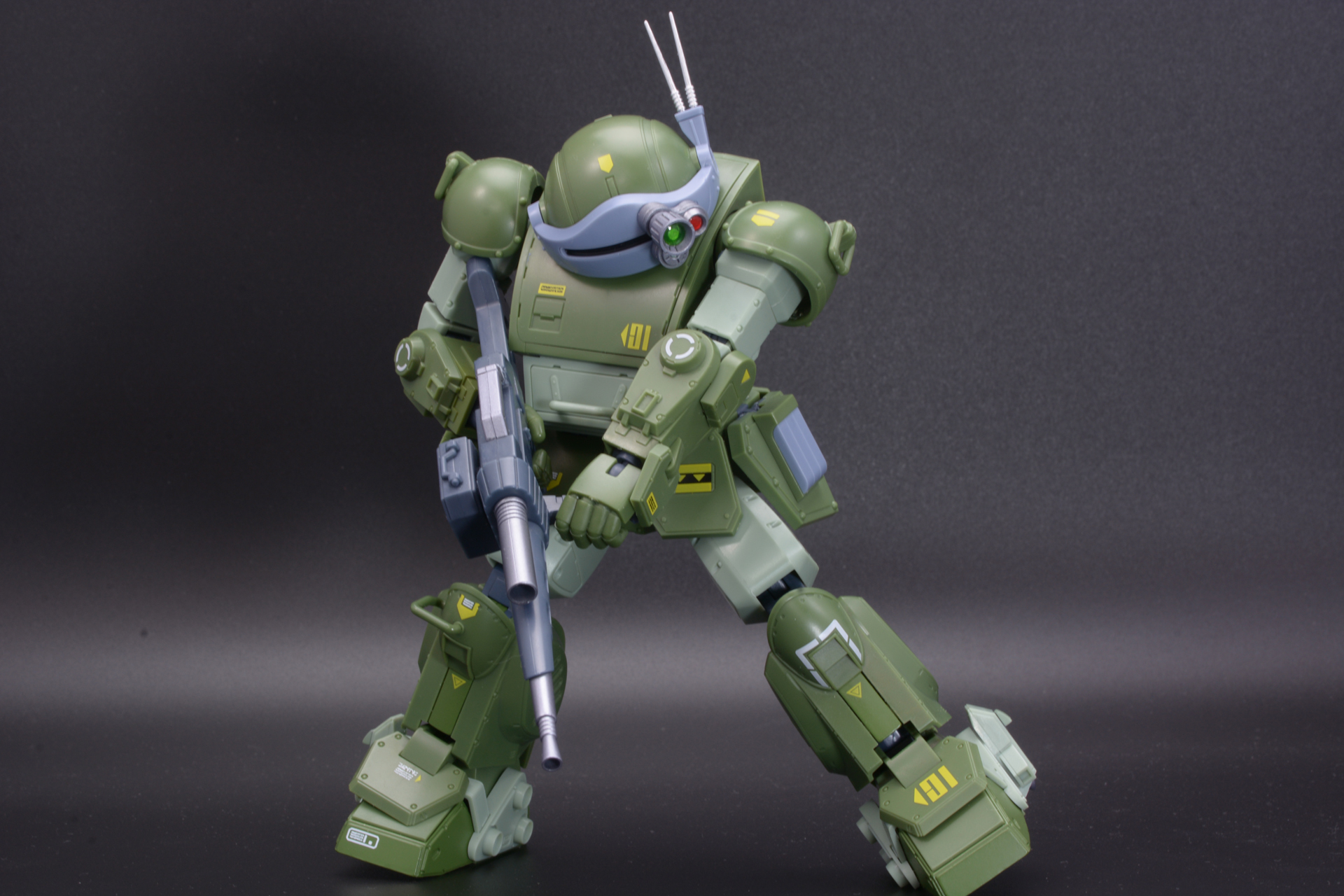 本来のデザインではできない前屈したポーズも可能に