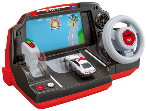 トミカ 自動車工場 ハンドル操作 レビュー】タカラトミー「トミカを運転！ハンドルドライバー」レビュー