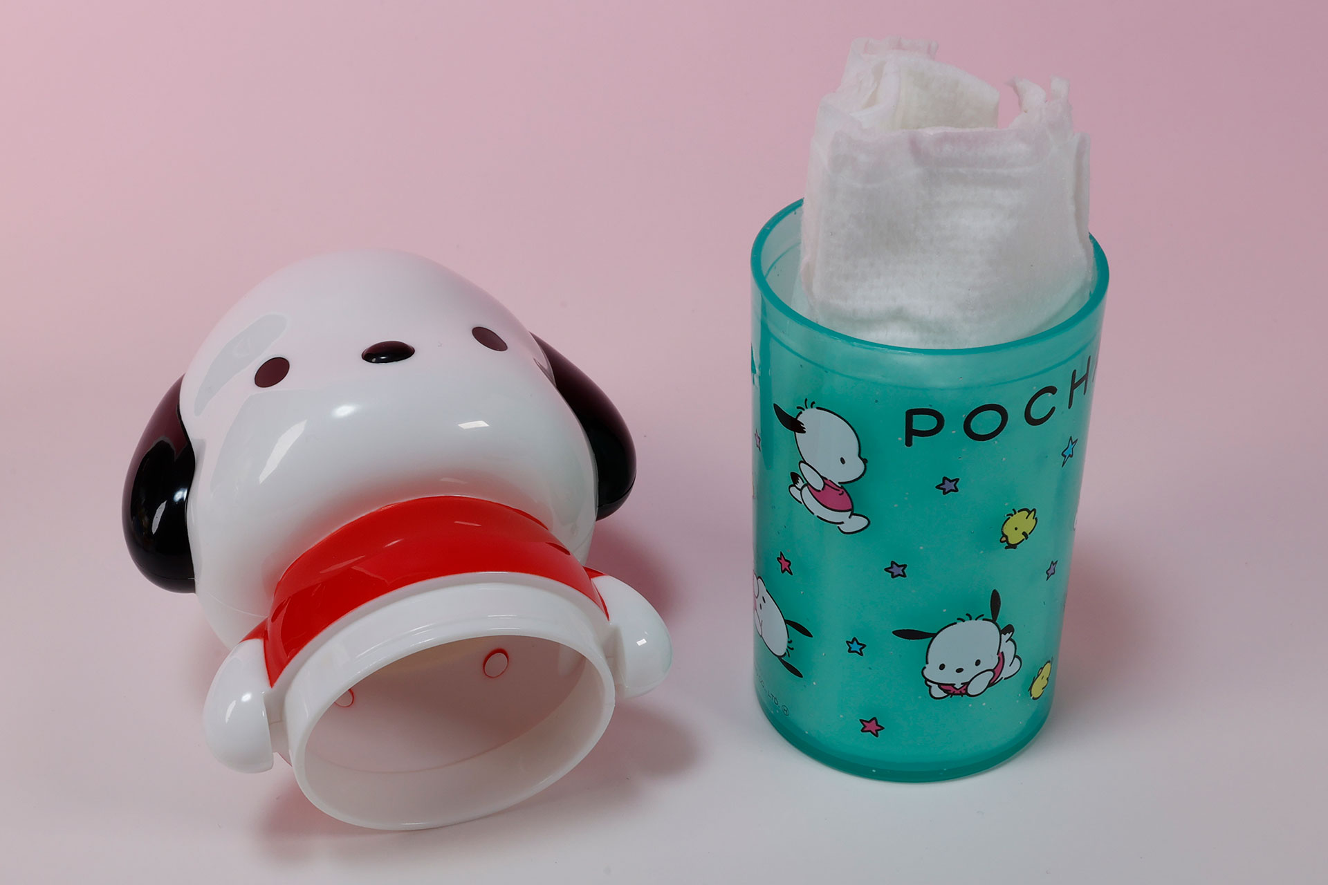 ためしにウェットティッシュを中に入れてみた