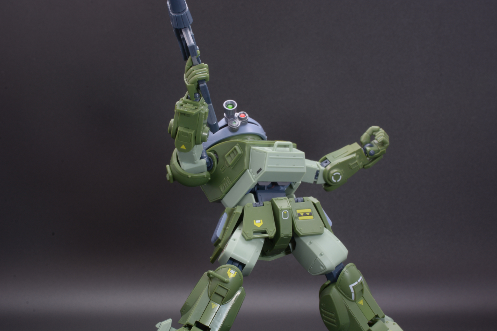 勢いのあるポーズが可能に