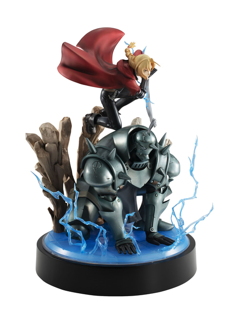 BANDAI - 鋼の錬金術師 フィギュアセット Precious G.E.M.」シリーズ「鋼の錬金術師 エド&アル兄弟セット