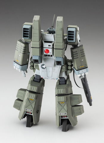 マクロス」のプラモデル「VF-1A アーマード バルキリー “ブルズアイ