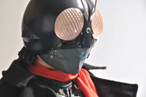 【1月22日まで】海洋堂 メガソフビ 仮面ライダー シン仮面ライダー 海洋堂、「メガソフビ 仮面ライダー（シン・仮面ライダー）」の