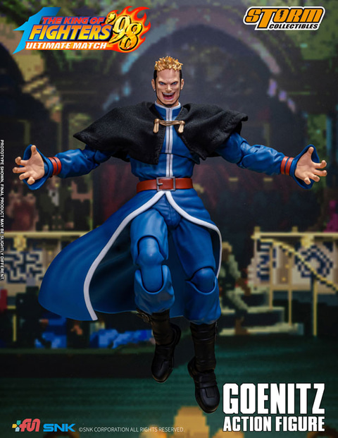 【新品】ストーム コレクティブルズ フィギュア 「ゲーニッツ」 KOF'98 ULTIMATE MATCH」よりゲーニッツがアクションフィギュア