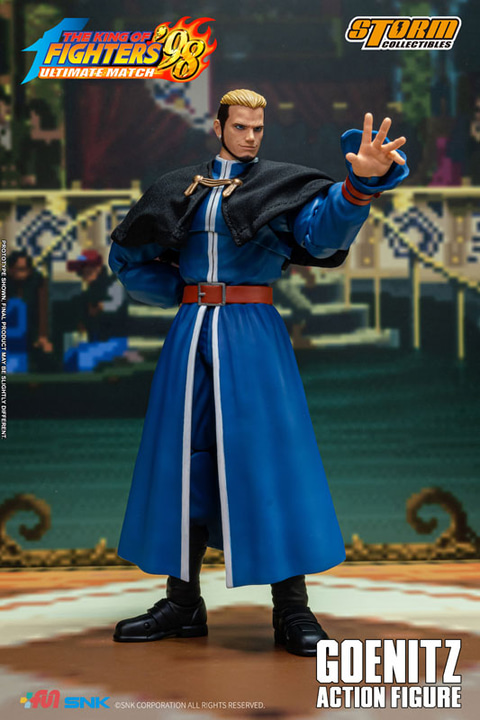 KOF'98 ULTIMATE MATCH」よりゲーニッツがアクションフィギュア
