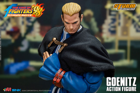 ストーム コレクティブルズ フィギュア 「ゲーニッツ」 KOF'98 ULTIMATE MATCH」よりゲーニッツがアクションフィギュア化