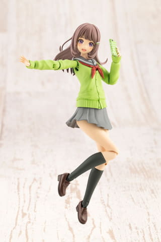 中古 プラモデル 創彩少女庭園 1/10結城まどか 冬服うぐいすカラーver. プラモデル 2024年製 JK047 WithファーストカーミュージアムE235系山手線 ラッピング車両 コトブキヤショップ限定 【739】 結城 まどか【冬服うぐいすカラーVer.】With ファーストカー