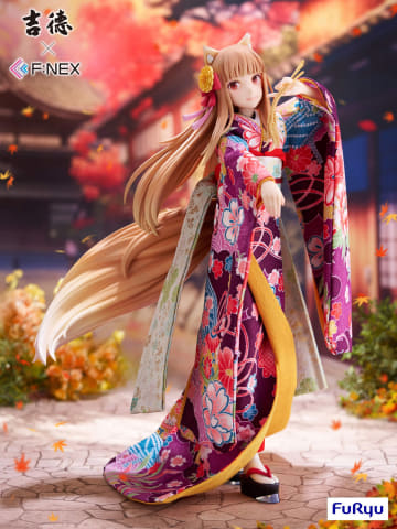 狼と香辛料」のホロと人形の老舗・吉徳とのコラボフィギュアが発売決定