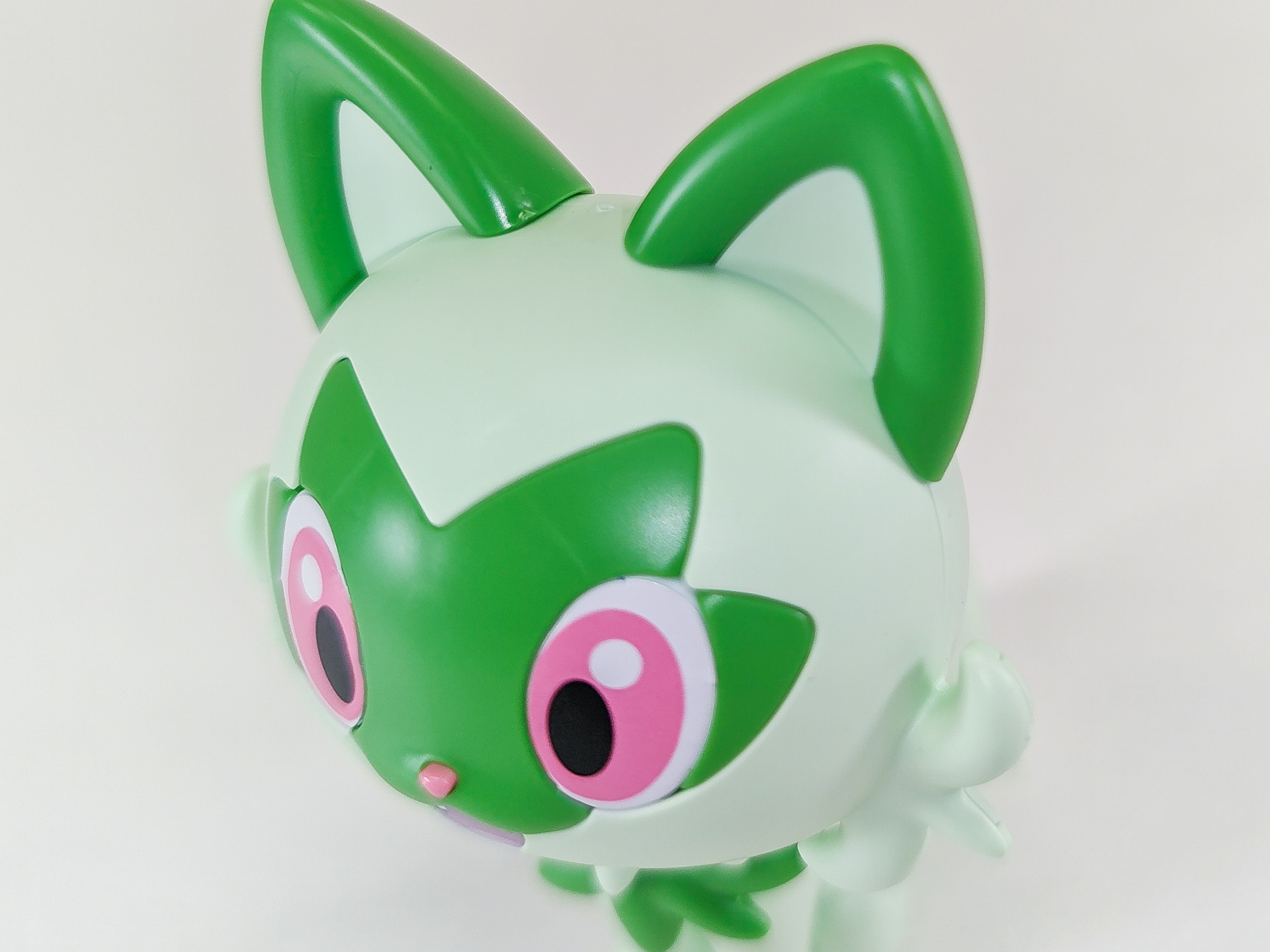 鼻が別パーツ化されているので自然だ