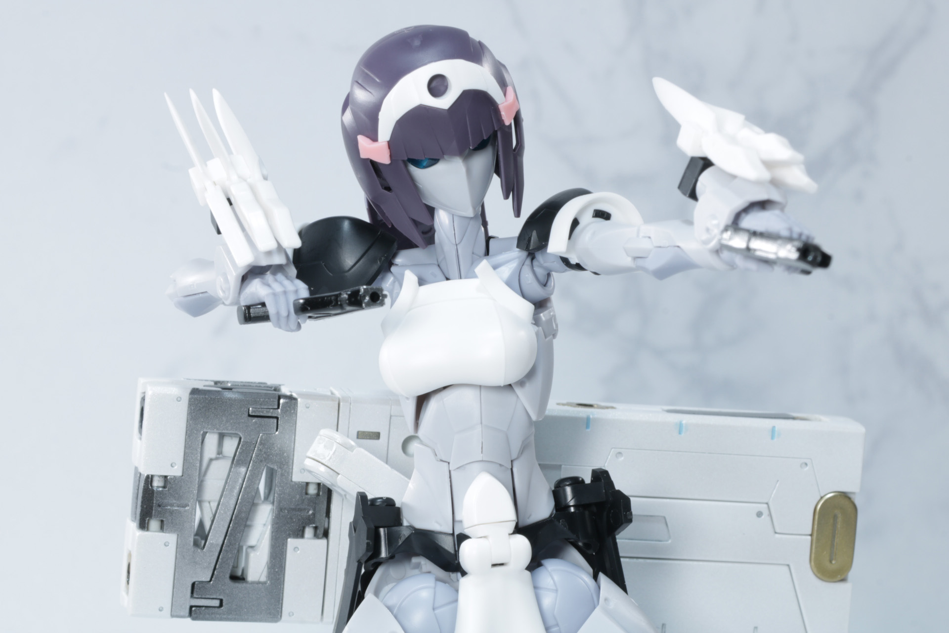 次はコンテナからサブマシンガンに持ち替えておもてなし