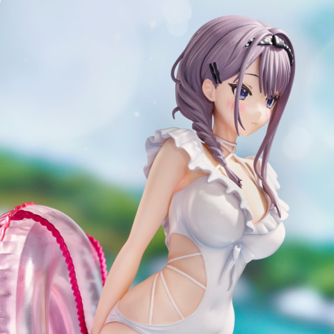 千種みのり 水着 早乙女志乃 白雪恋　B2タペストリー　志乃と恋 志乃と恋」より早乙女志乃が大胆水着でフィギュア化！ 予約開始