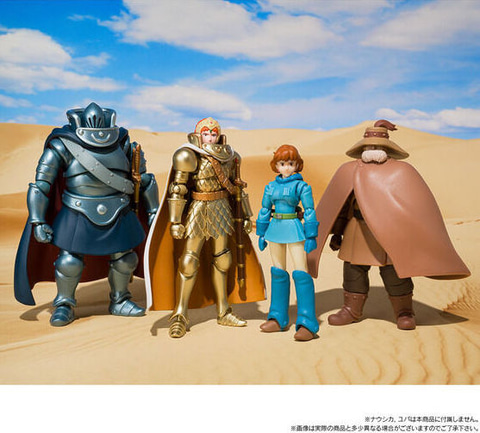 フィギュア　[破損品] 決闘/トルメキア装甲兵＆ナウシカ 「風の谷のナウシカ」 メタルコレクション ナウシカシリーズ 1/20 メタルキット 風の谷のナウシカ」よりフィギュア「想造ガレリア クシャナ