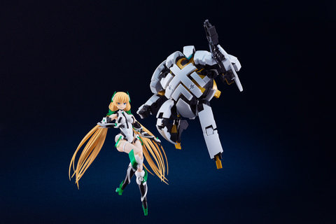 楽園追放 ARHANアーハン&アンジェラ・バルザック(PLAMATEA) セット PLAMATEA アンジェラ・バルザック＋MODEROID ニューアーハン