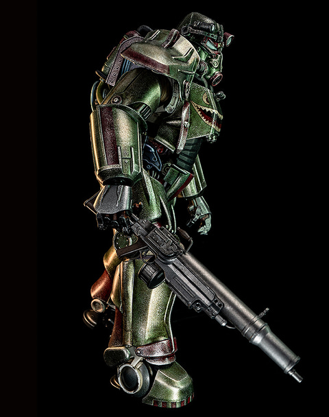 threezero、「フォールアウト –1/6 T-45 ホットロッドシャーク・パワー