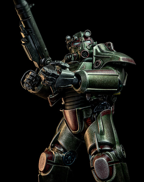 threezero、「フォールアウト –1/6 T-45 ホットロッドシャーク・パワー